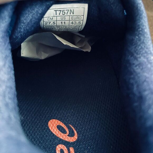 Mint Condition ASICS GEL GT-2000 V5 Navy Blue Coral Womens 11 US 43.5 EUR T757N - Picture 8 of 9